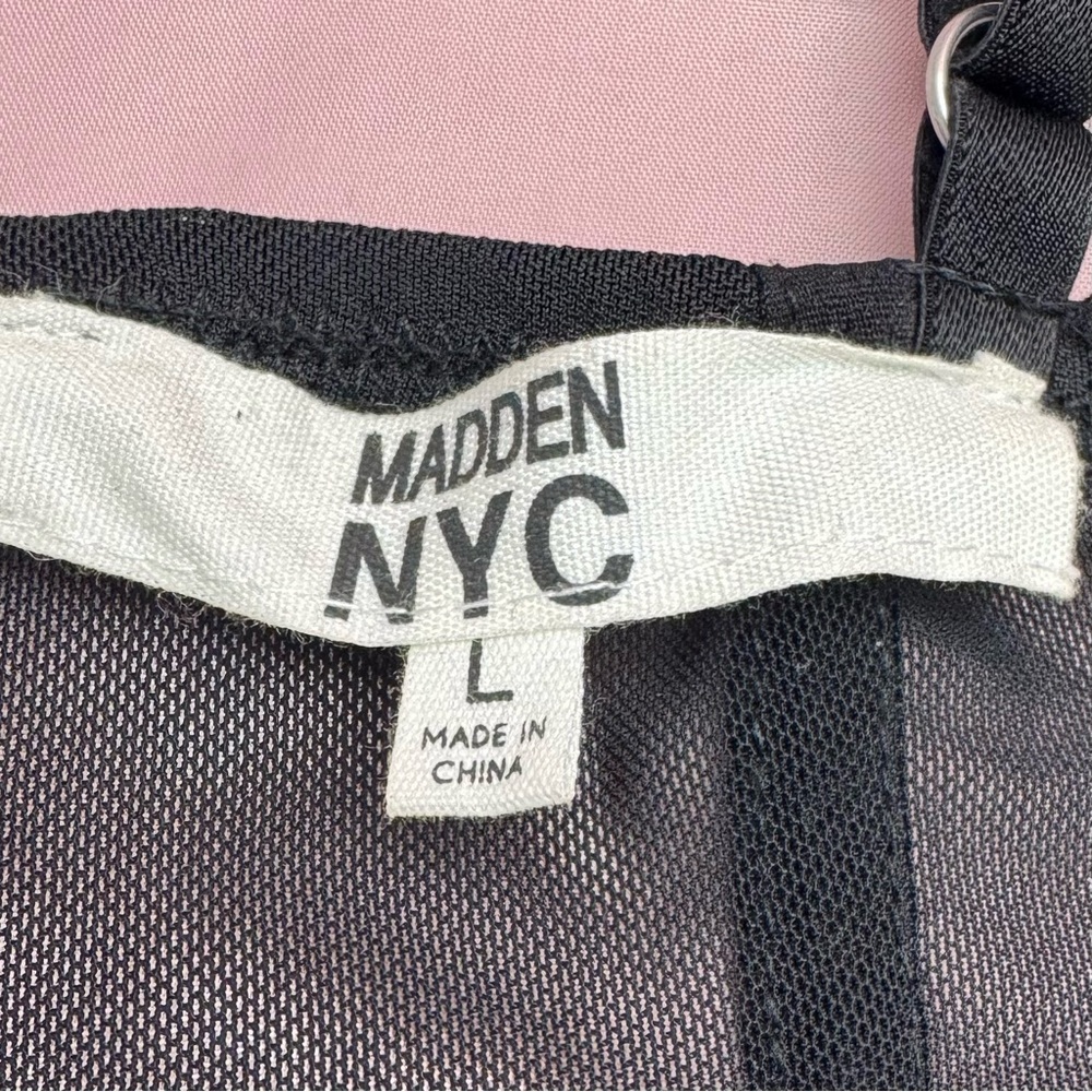 Madden NYC Black Lace Bustier – Size L (11–13) – NWT, Wireless - Picture 13 of 15